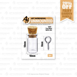 5942 - Tiny Glass Bottle Set