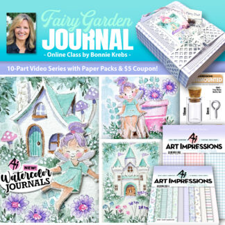 c5943 - ONLINE Journal Class with Bonnie - "Fairy Garden"