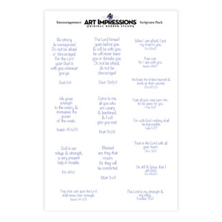 5958 - Encouragement Scripture Pack