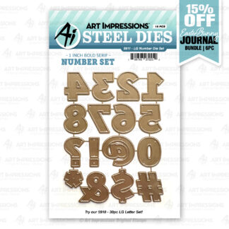 5911 - Large Number Die Set