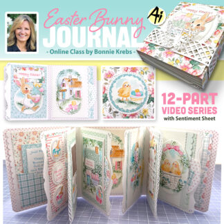 Easter Bunny Journal *ONLINE* Class with Bonnie Krebs