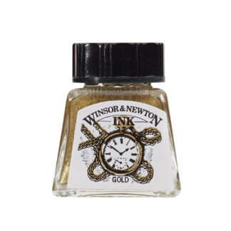 Winsor Newton Ink 14ml - Gold Paint