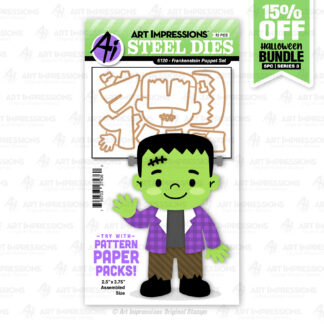 6120 - Frankenstein Puppet Set