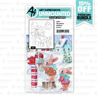 6084 - Woodland Mailbox Scene