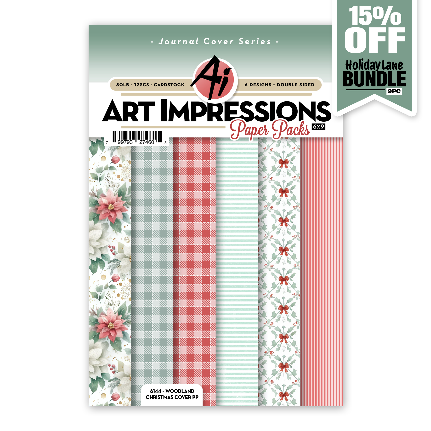 6144 - Woodland Christmas Cover PP